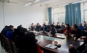 【作风建设在路上】周世健到联系单位征求学校民主生活会意见建议